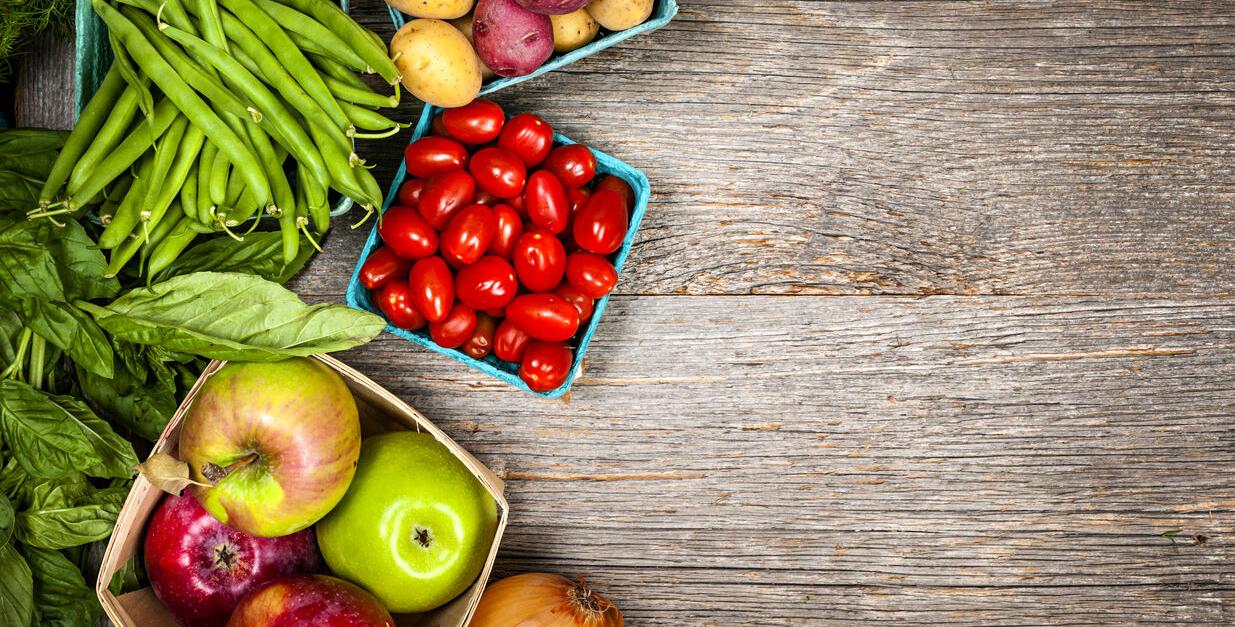 Fresh market fruits and vegetables Generic